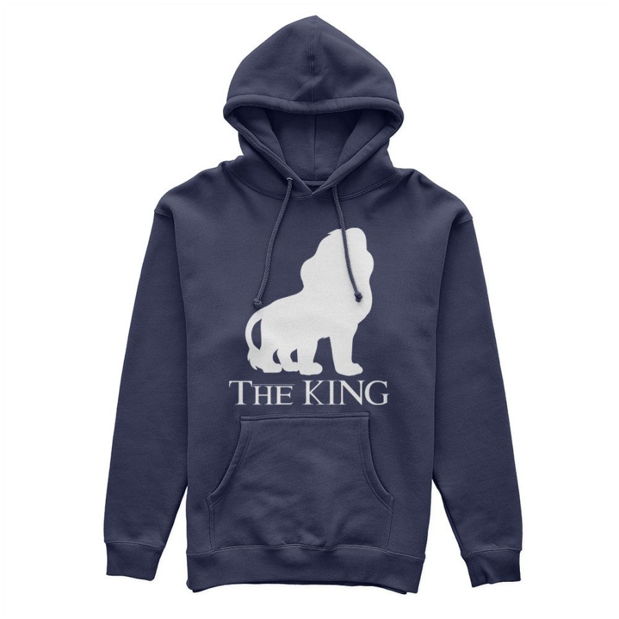 Felpa uomo the king Per il papà