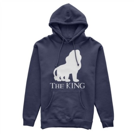 Felpa uomo the king Per il papà