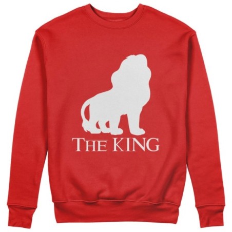 Felpa uomo the king Per il papà