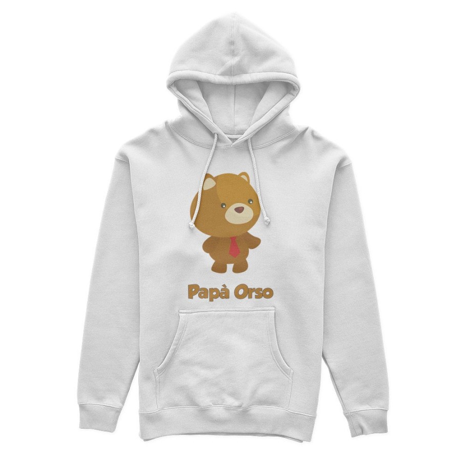 Felpa uomo papà orso Per il papà