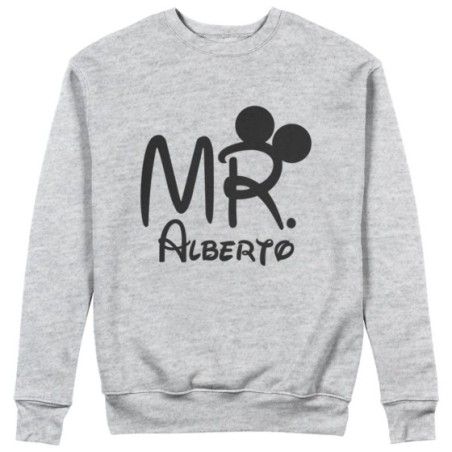 Felpa uomo personalizzabile con nome mr Per il papà