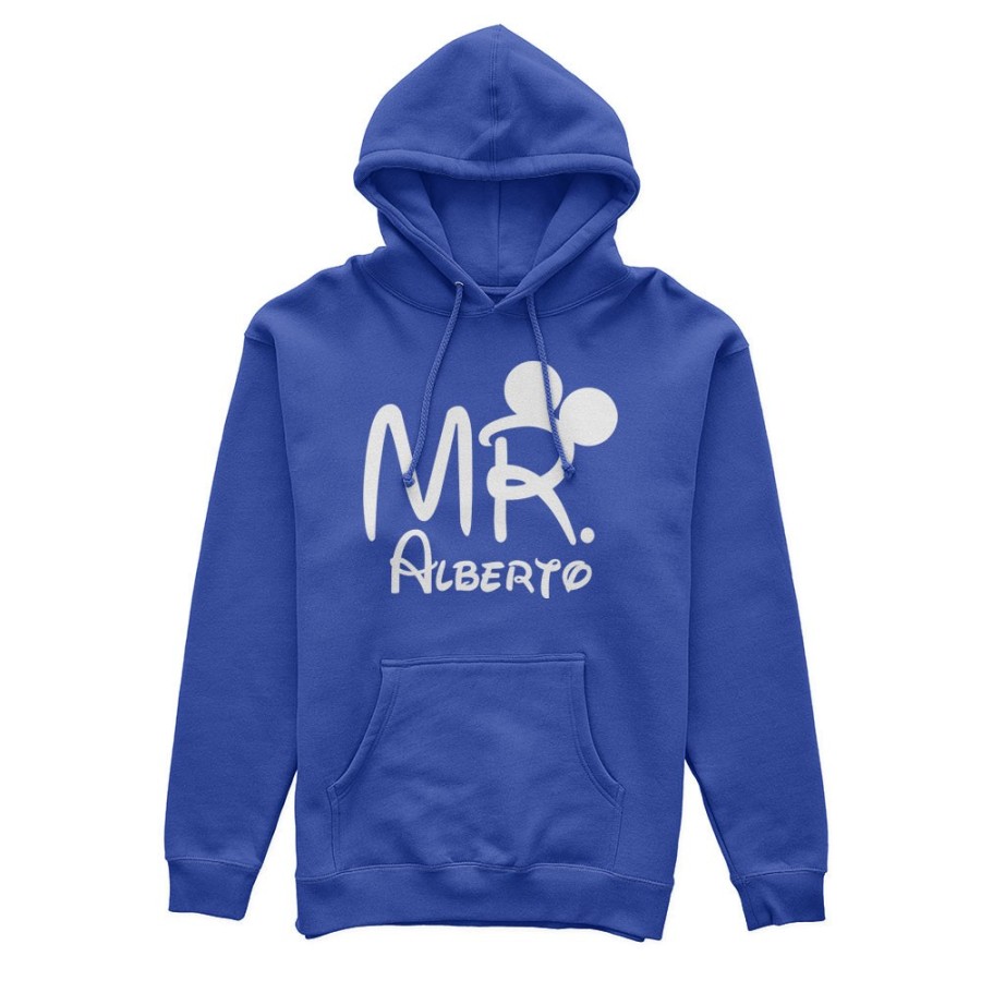 Felpa uomo personalizzabile con nome mr Per il papà
