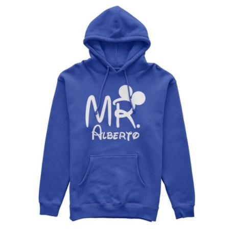 Felpa uomo personalizzabile con nome mr Per il papà