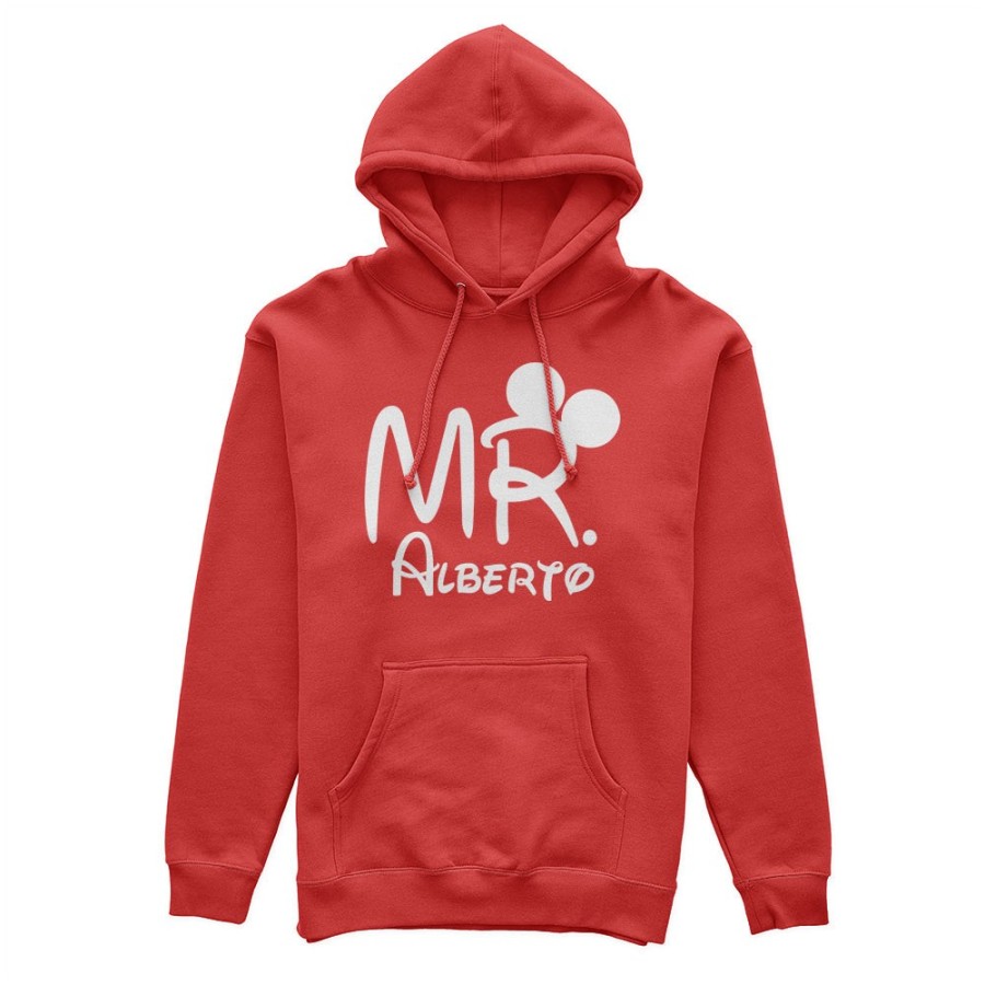 Felpa uomo personalizzabile con nome mr Per il papà