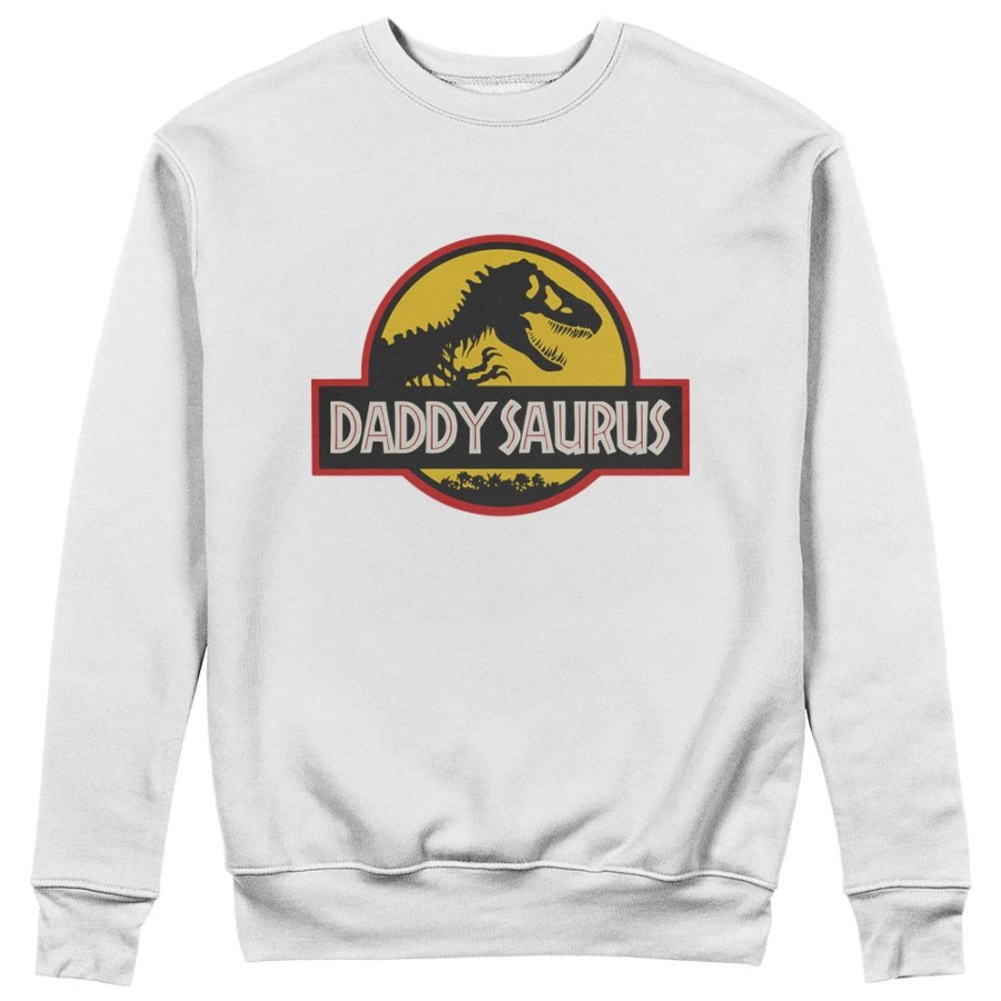 Felpa uomo daddy saurus jurassic Per il papà