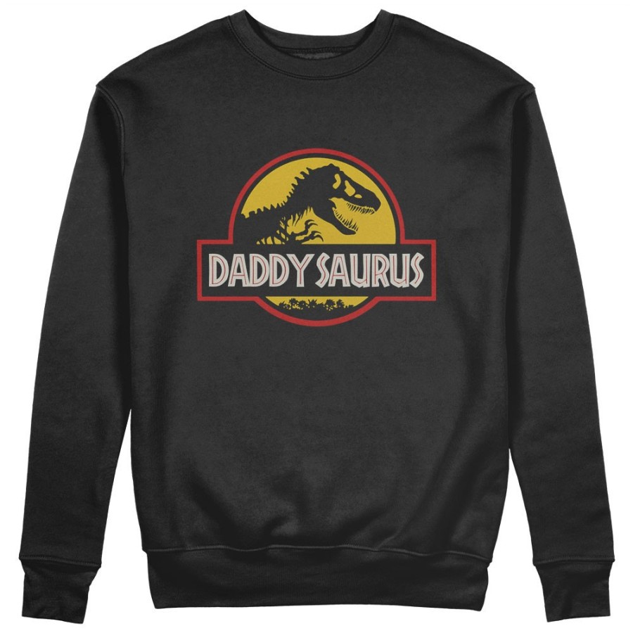 Felpa uomo daddy saurus jurassic Per il papà