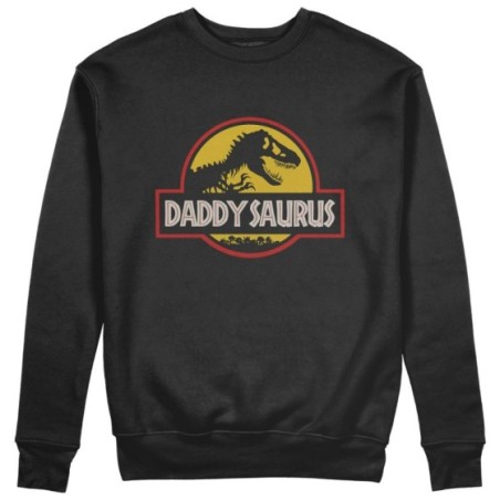 Felpa uomo daddy saurus jurassic Per il papà