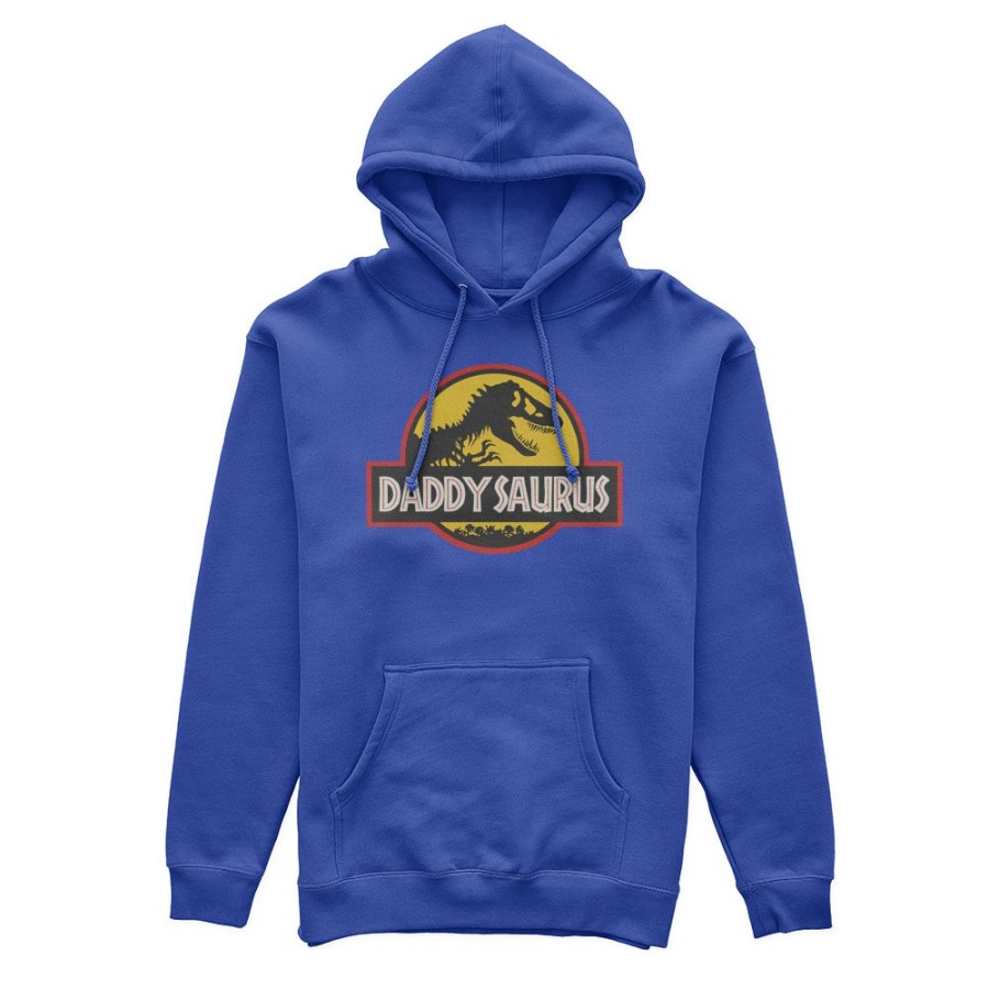 Felpa uomo daddy saurus jurassic Per il papà