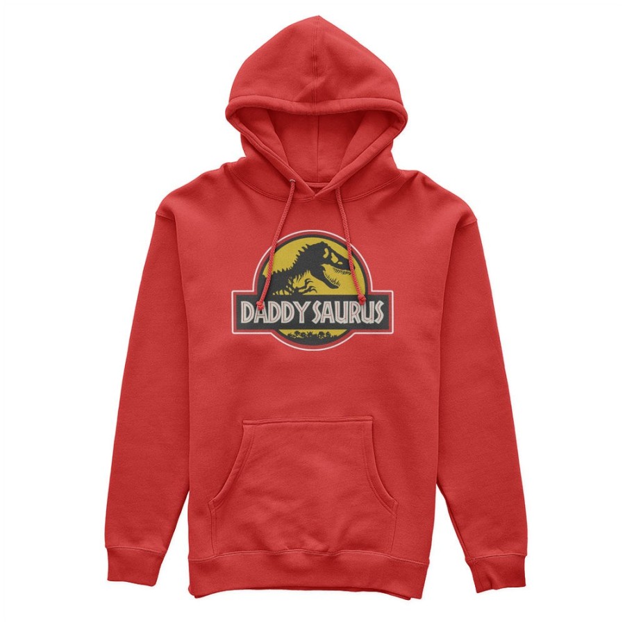 Felpa uomo daddy saurus jurassic Per il papà