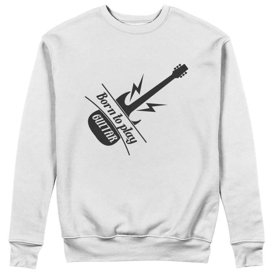 Felpa uomo born to play guitar Per il papà