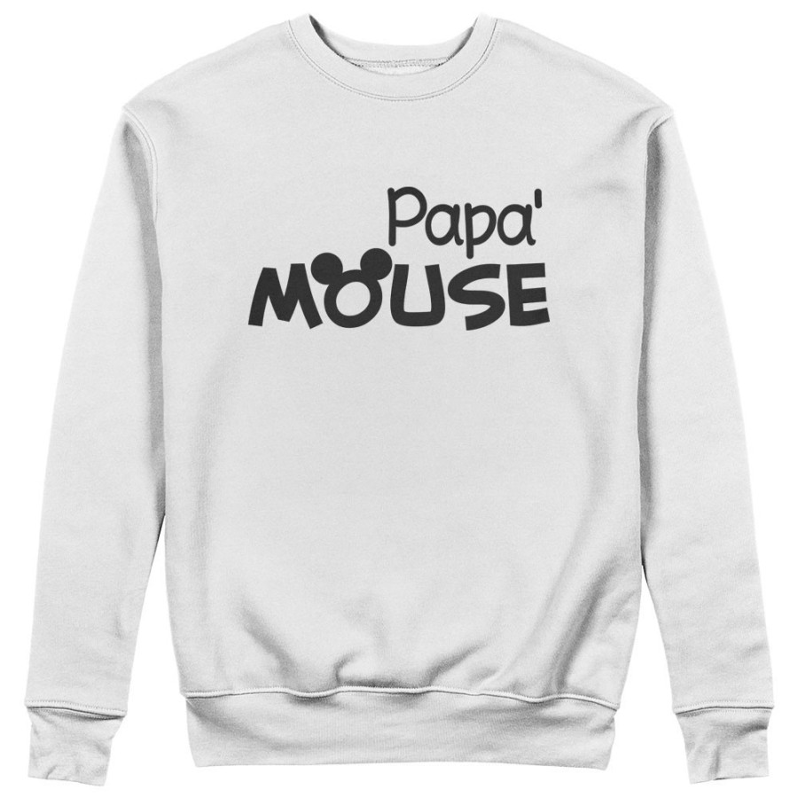 Felpa uomo papà mouse Per il papà