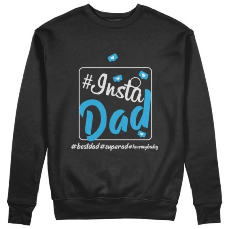 Felpa uomo insta dad Per il papà