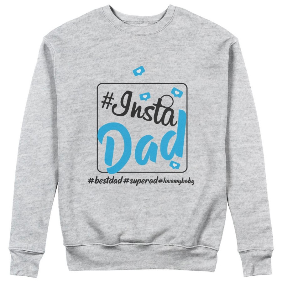 Felpa uomo insta dad Per il papà
