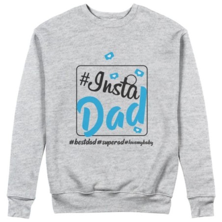 Felpa uomo insta dad Per il papà