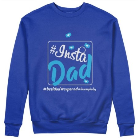 Felpa uomo insta dad Per il papà