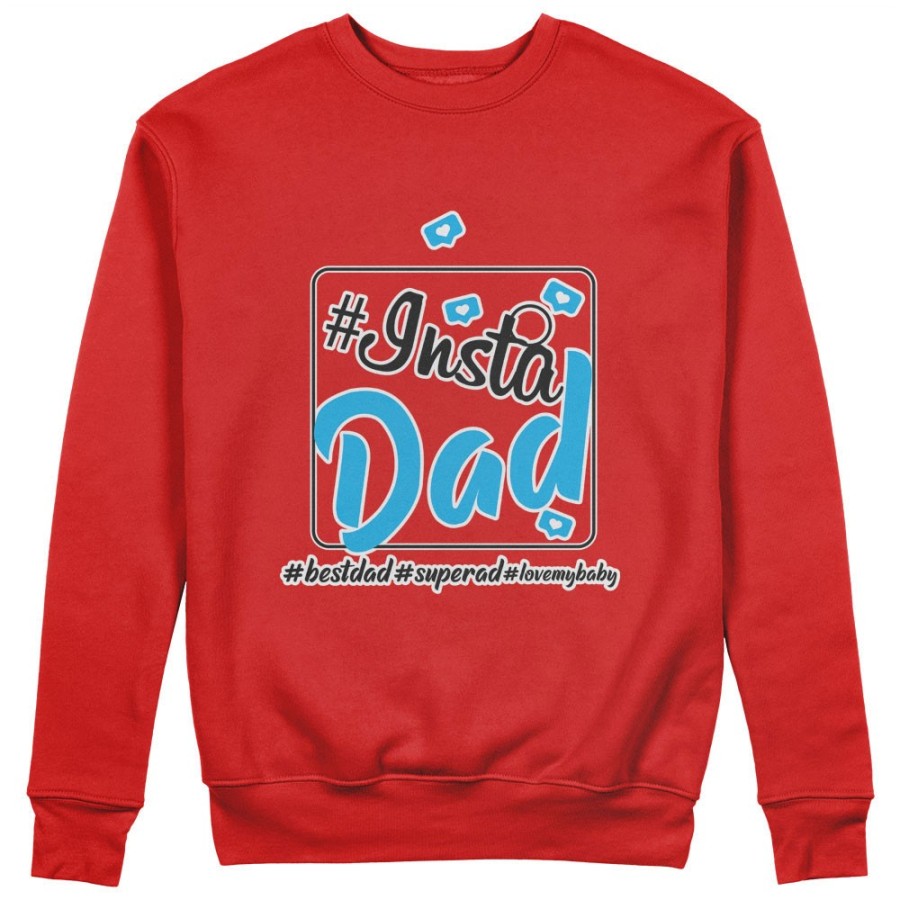 Felpa uomo insta dad Per il papà