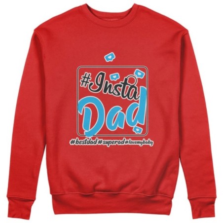 Felpa uomo insta dad Per il papà