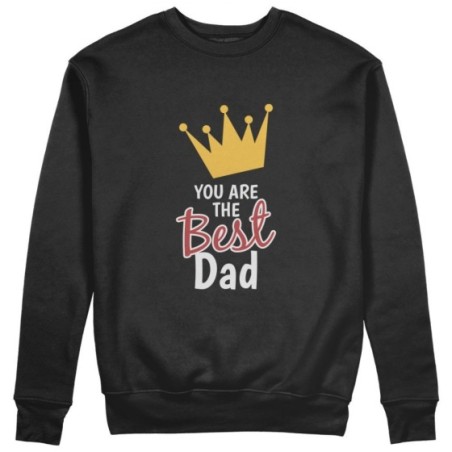 Felpa uomo you are the best dad Per il papà