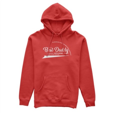 Felpa uomo personalizzata con nome e anno best daddy instancabile fortissimo simpaticissimo Per il papà