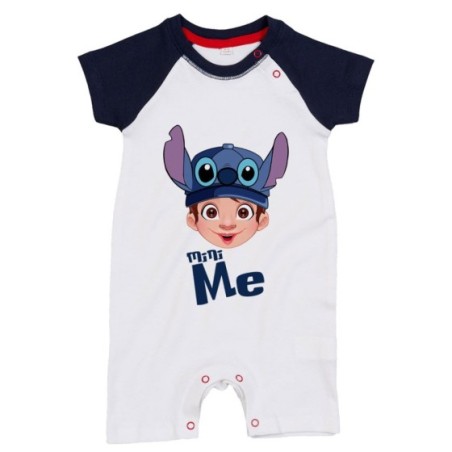 Pagliaccetto neonato mini me stitch