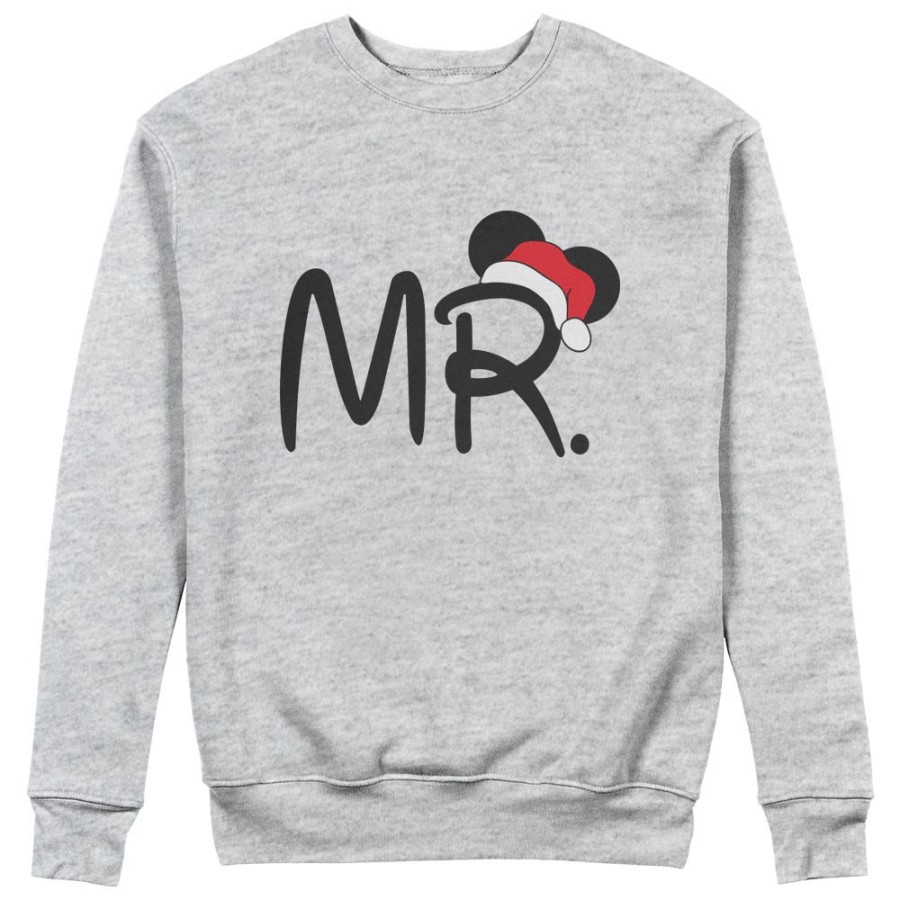 Felpa uomo personalizzabile con nome mr con cappello natalizio Natale