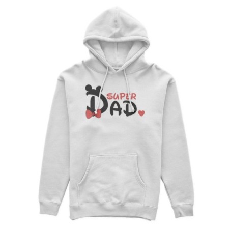 Felpa uomo super dad mickey