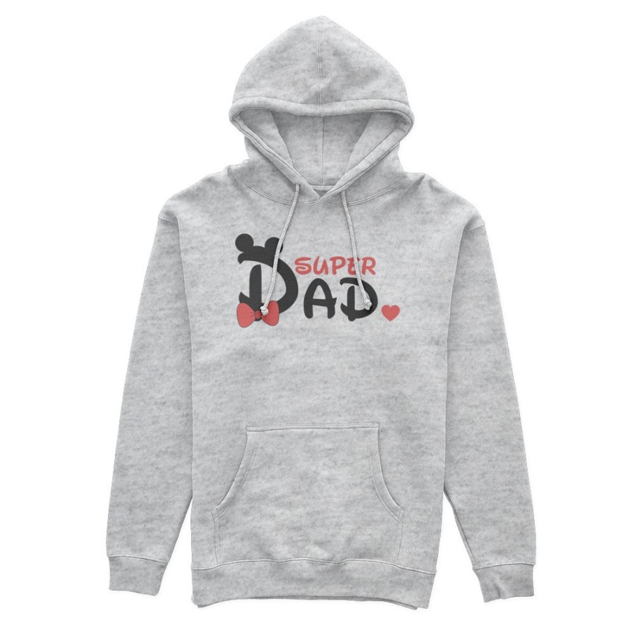 Felpa uomo super dad mickey Per il papà