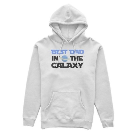 Felpa uomo best dad in the galaxy Per il papà