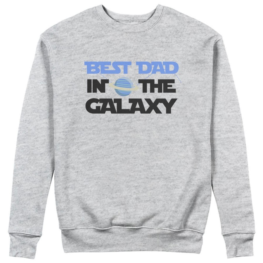 Felpa uomo best dad in the galaxy Per il papà