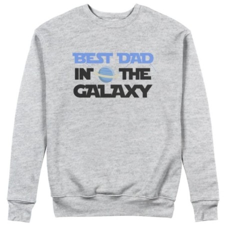 Felpa uomo best dad in the galaxy Per il papà