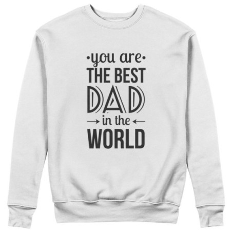 Felpa uomo you are the best dad in the world