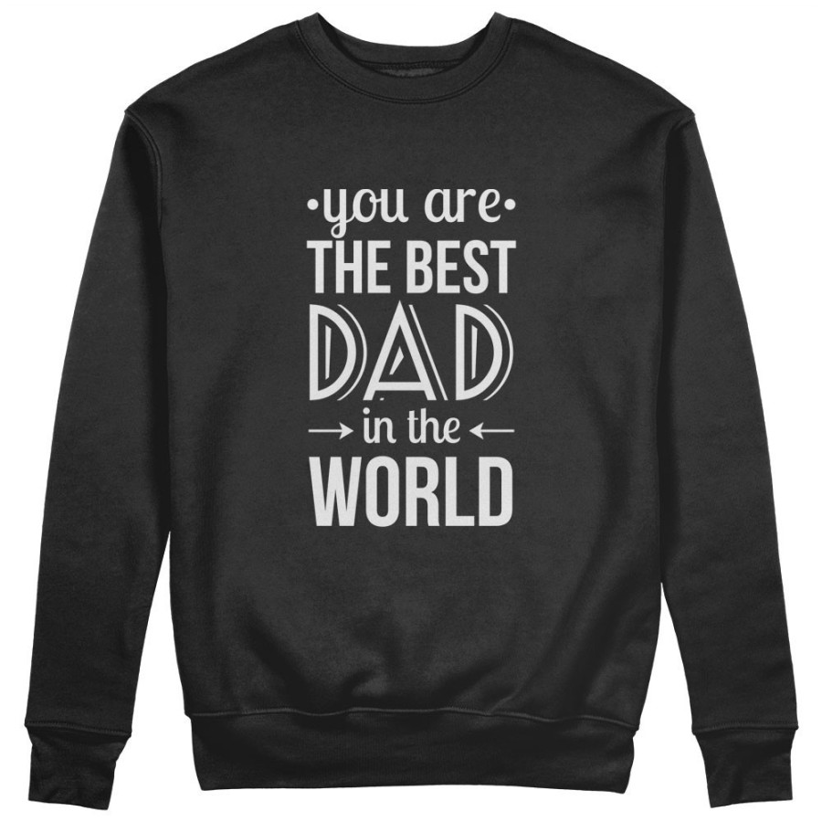 Felpa uomo you are the best dad in the world Per il papà