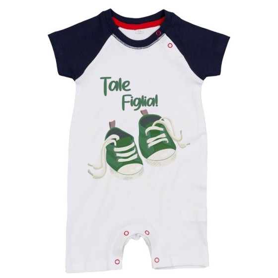 Pagliaccetto neonato tale figlia tale figlio all star Per la famiglia