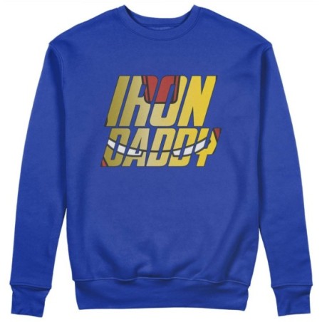 Felpa uomo iron daddy sign Per il papà