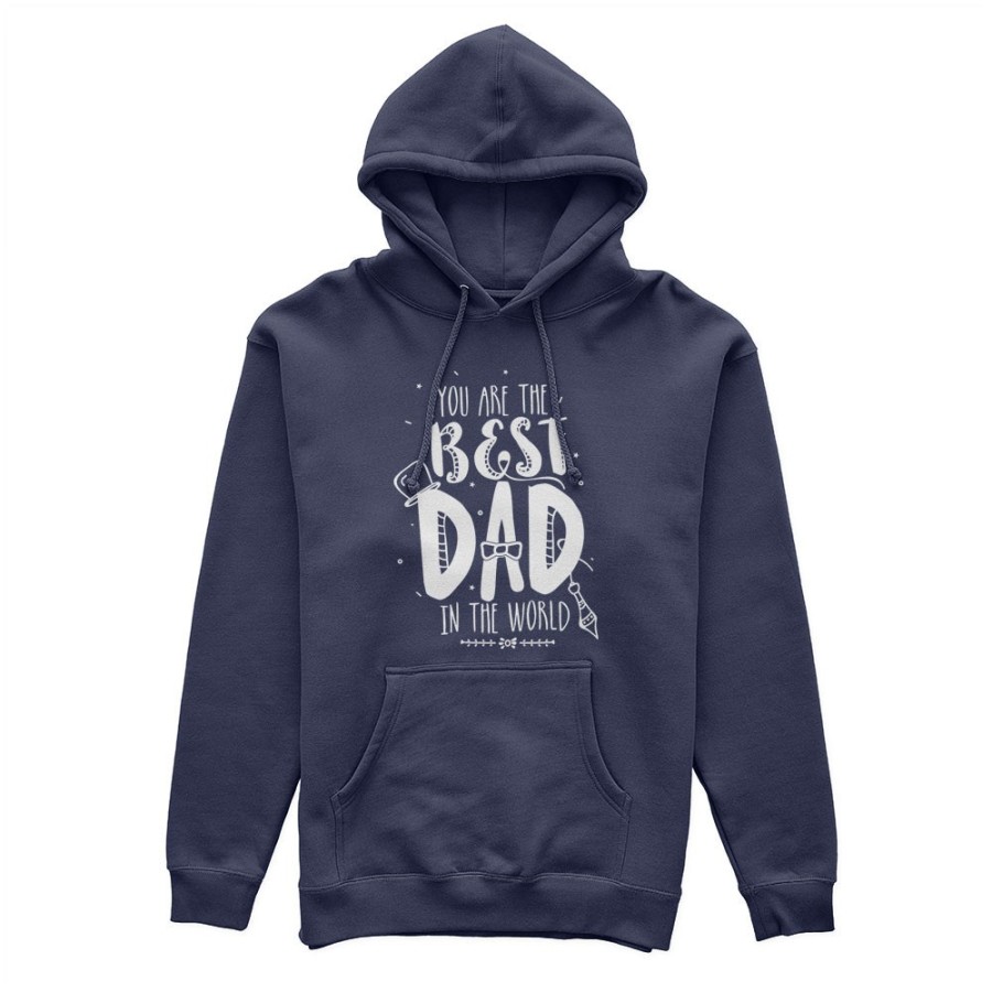 Felpa uomo the best dad in the world Per il papà
