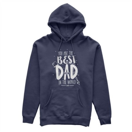 Felpa uomo the best dad in the world Per il papà
