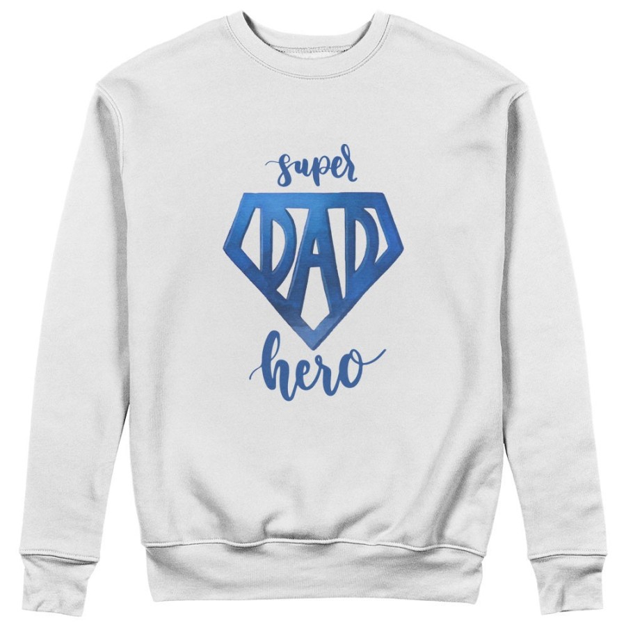 Felpa uomo super dad hero Per il papà