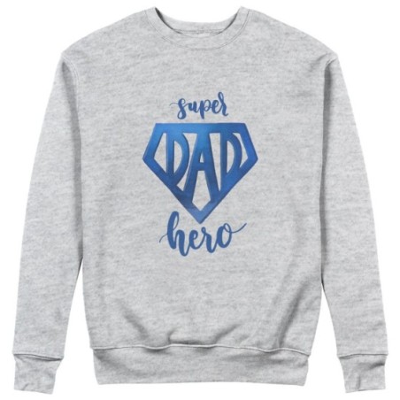 Felpa uomo super dad hero Per il papà