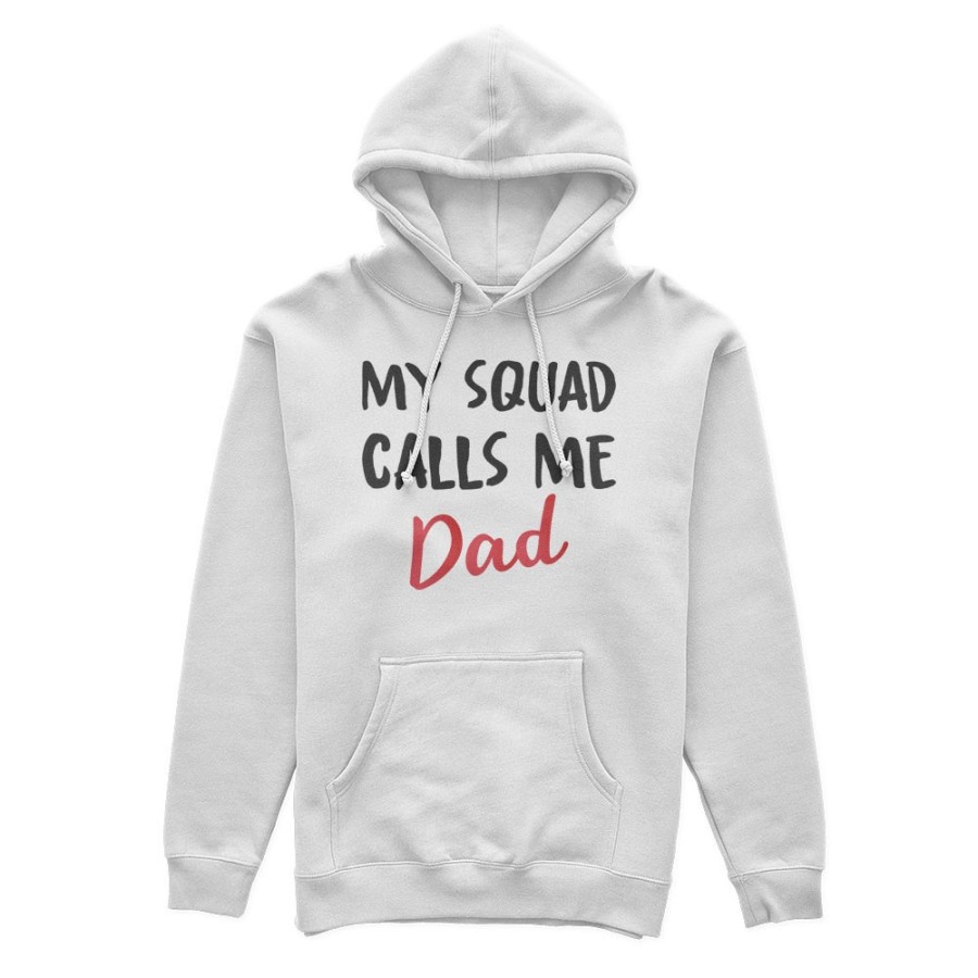 Felpa uomo my squad calls me dad Per il papà