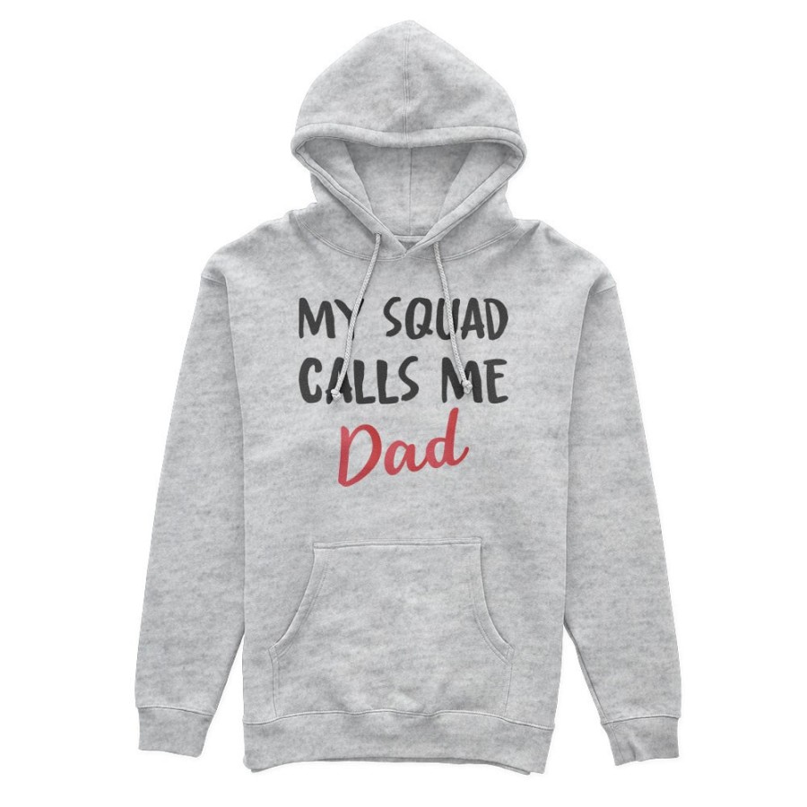 Felpa uomo my squad calls me dad Per il papà