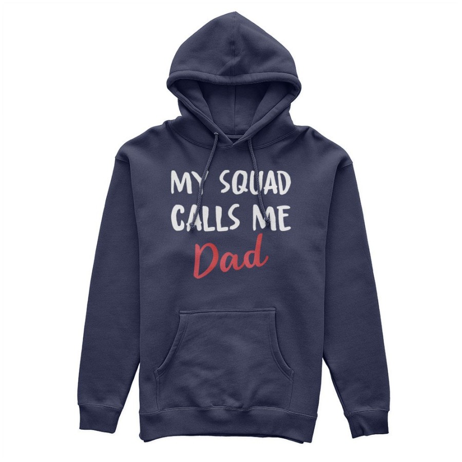 Felpa uomo my squad calls me dad Per il papà