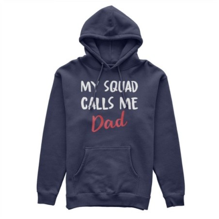 Felpa uomo my squad calls me dad Per il papà