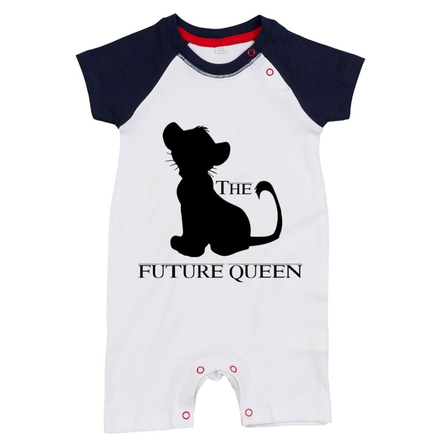 Pagliaccetto neonato the future king queem lion Per la famiglia