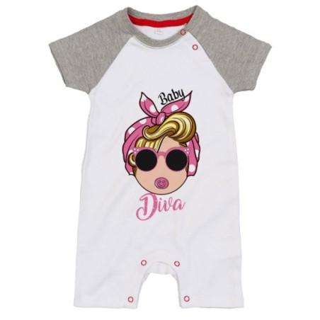 Pagliaccetto neonata baby diva marilyn