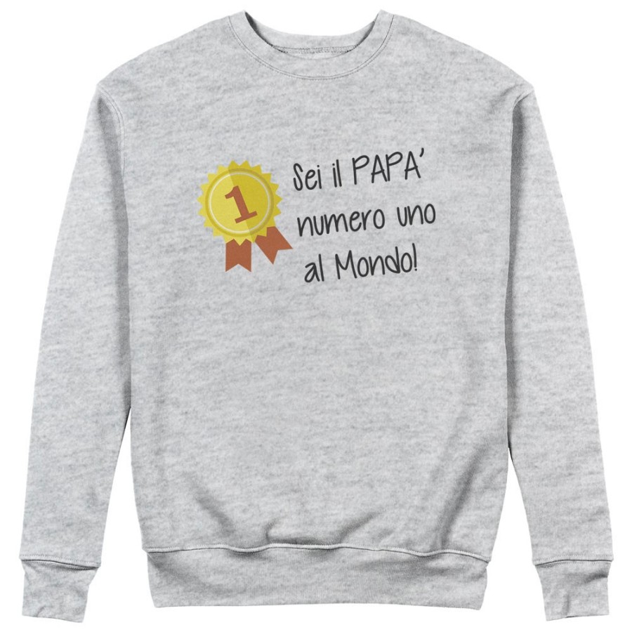 Felpa uomo sei il papà numero uno al mondo Per il papà