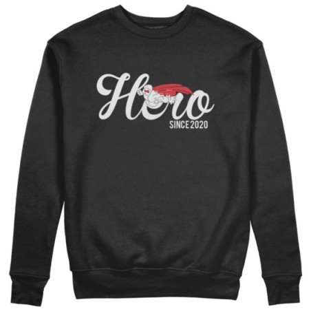 Felpa uomo personalizzata con anno hero since