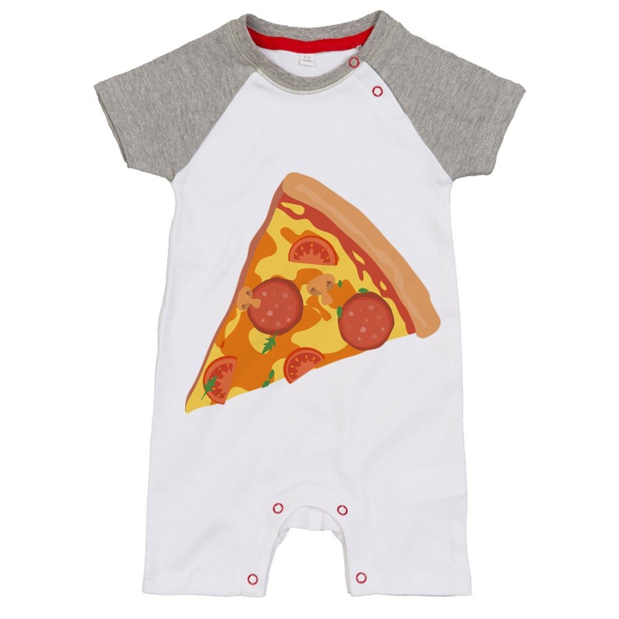 Pagliaccetto neonato uno spicchio di pizza Per la famiglia