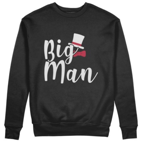 Felpa uomo big man hat Per il papà