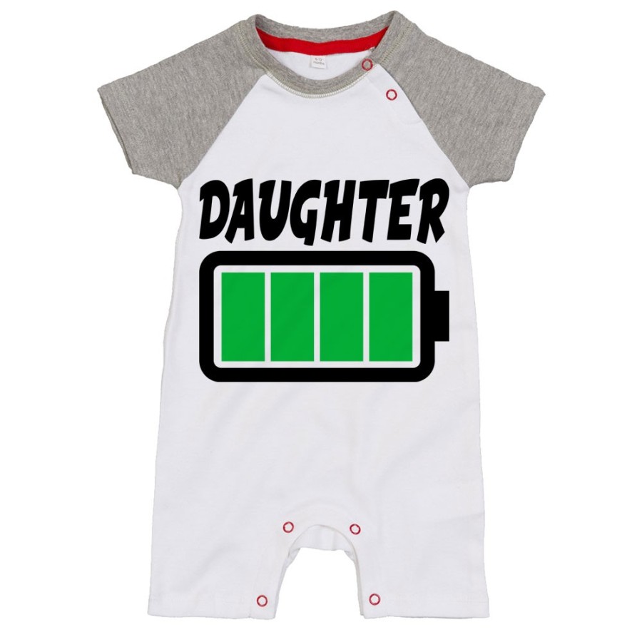 Pagliaccetto neonato super charged son super charged daughter Per la famiglia