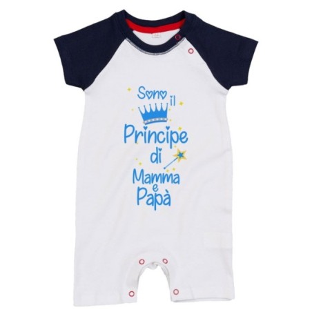 Pagliaccetto neonato sono la principessa il principe di...